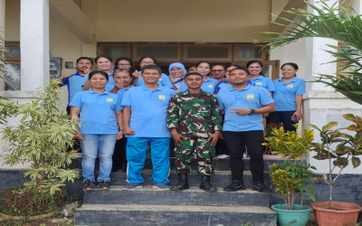 Perkunjungan Alumni Yang Sudah Berhasil Menjadi Tamtama TNI-AD