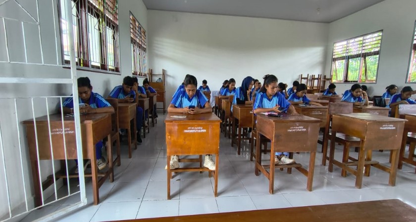SAS dan Perpisahan Mahasiswa PLP Warnai Sumatif Akhir Semester di SMAN 10 Kupang