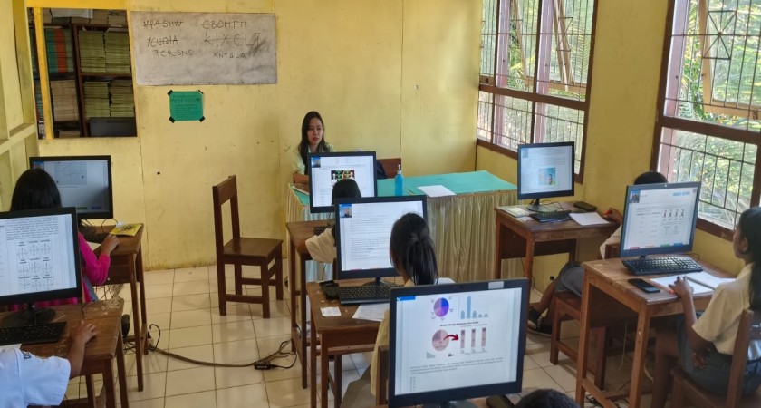 Pelaksanaan Kegiatan ANBK 2025 di SMAN 10 Kupang Berjalan Lancar