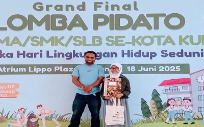 Sri Muliyanti, Grand Finalis Lomba Pidato Hari Lingkungan Hidup Sedunia Tahun 2025